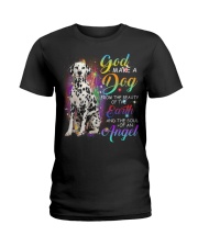 Dalmatian-CS3869-God Make A Dog Ladies T-Shirt tile
