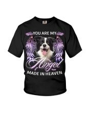 Border Collie-NT762-You Are My Angel Youth T-Shirt tile