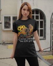 Dachshund-CS3201 Classic T-Shirt apparel-classic-tshirt-lifestyle-19
