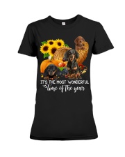 Dachshund-CS3201 Premium Fit Ladies Tee tile