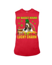 Basset Hound-CS4143-Lucky Charm-V2 Sleeveless Tee tile