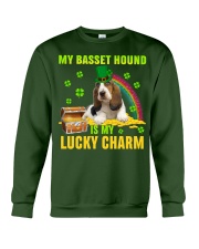 Basset Hound-CS4143-Lucky Charm-V2 Crewneck Sweatshirt tile