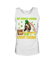 Basset Hound-CS4143-Lucky Charm-V2 Unisex Tank tile