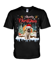 Bouvier Des Flandres -DN2254-Mery Christmas-V2 V-Neck T-Shirt tile