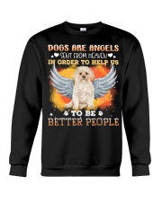 Morkie-CS3590-Dogs Are Angels Crewneck Sweatshirt tile