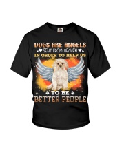 Morkie-CS3590-Dogs Are Angels Youth T-Shirt tile