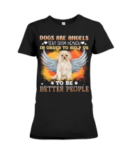 Morkie-CS3590-Dogs Are Angels Premium Fit Ladies Tee tile