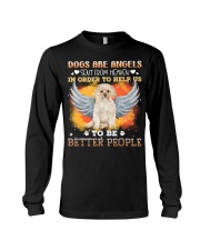 Morkie-CS3590-Dogs Are Angels Long Sleeve Tee tile