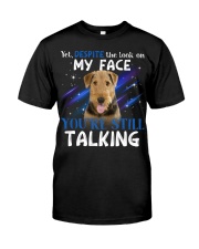 Airedale Terrier-CS3069-Still Talking Premium Fit Mens Tee tile