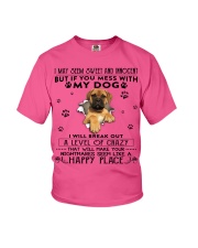 Bull Mastiff-CS3017-Happy Place Youth T-Shirt tile