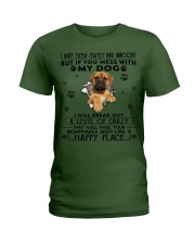 Bull Mastiff-CS3017-Happy Place Ladies T-Shirt tile