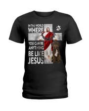 Lagotto Romagnolo-CS3937-Be Like Jesus Ladies T-Shirt tile