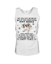 Great Pyrenees-CS3017-Happy Place Unisex Tank tile