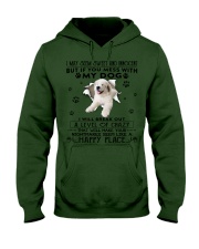 Great Pyrenees-CS3017-Happy Place Hooded Sweatshirt tile