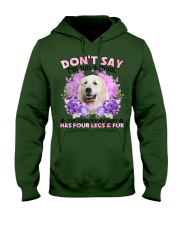 Great Pyrenees-CS4086-Don't Say-V2 Hooded Sweatshirt tile