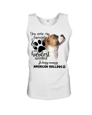 American Bulldog-CS1389-My Hardest Unisex Tank tile