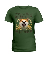 Akita-NT498-Dogs Are Like Ladies T-Shirt tile