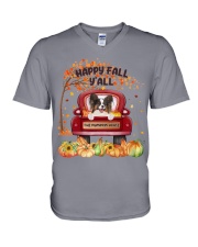 Papillon-CS3176-Happy Fall V-Neck T-Shirt tile