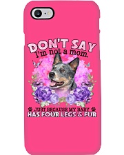 Australian Cattle-CS4086-Don't Say-V2 Phone Case tile