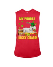 Poodle 3-CS4143-Lucky Charm-V2 Sleeveless Tee tile