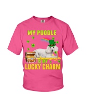 Poodle 3-CS4143-Lucky Charm-V2 Youth T-Shirt tile