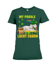 Poodle 3-CS4143-Lucky Charm-V2 Premium Fit Ladies Tee tile