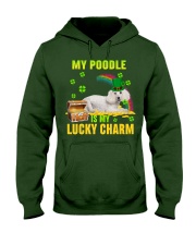 Poodle 3-CS4143-Lucky Charm-V2 Hooded Sweatshirt tile