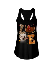 Morkie-CS4039-Love Dog-V4 Ladies Flowy Tank tile