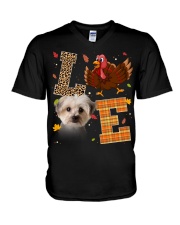 Morkie-CS4039-Love Dog-V4 V-Neck T-Shirt tile