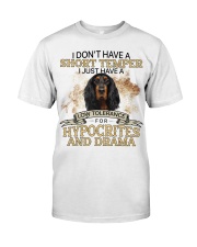 English Setter-CS3066-Short Temper Classic T-Shirt front