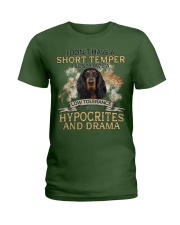English Setter-CS3066-Short Temper Ladies T-Shirt tile