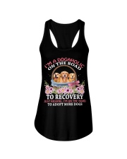 Golden Retriever-CS2220-On The Road Ladies Flowy Tank tile