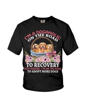 Golden Retriever-CS2220-On The Road Youth T-Shirt tile