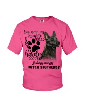 Dutch Shepherd-CS1389-My Hardest Youth T-Shirt tile