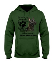 Dutch Shepherd-CS1389-My Hardest Hooded Sweatshirt tile