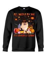 Pomeranian -CS3661-All I Need-V2 Crewneck Sweatshirt tile
