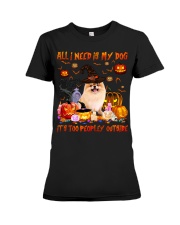 Pomeranian -CS3661-All I Need-V2 Premium Fit Ladies Tee tile