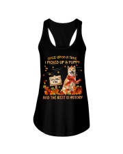 Shiba Inu-CS3757-A Puppy Ladies Flowy Tank tile