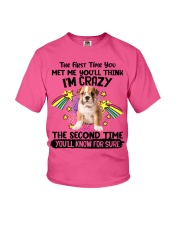 English Bulldog-CS3081-The Second Time Youth T-Shirt tile