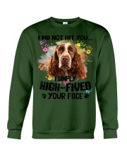 English Springer Spaniel-CS3242-Not Hit You Crewneck Sweatshirt tile