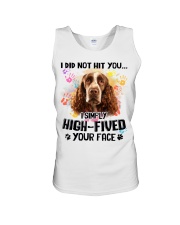 English Springer Spaniel-CS3242-Not Hit You Unisex Tank tile