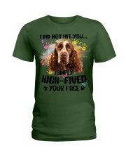 English Springer Spaniel-CS3242-Not Hit You Ladies T-Shirt tile