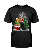 Schipperke-CS3743-Santa Stop Here Classic T-Shirt front