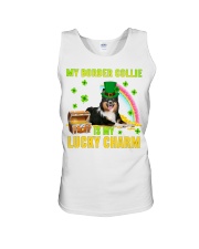 Border Collie 2-CS4143-Lucky Charm-V2 Unisex Tank tile