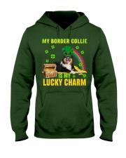 Border Collie 2-CS4143-Lucky Charm-V2 Hooded Sweatshirt tile