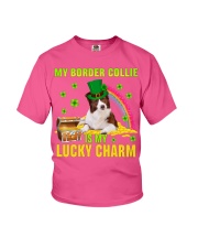 Border Collie-CS4143-Lucky Charm-V2 Youth T-Shirt tile