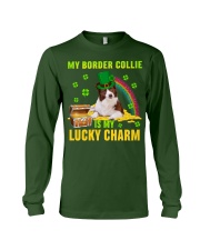 Border Collie-CS4143-Lucky Charm-V2 Long Sleeve Tee tile