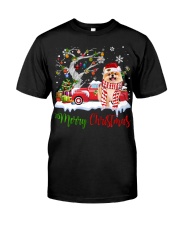 Pomeranian-CS3958-Christmas-V6 Classic T-Shirt front