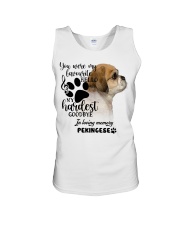 Pekingese-CS1389-My Hardest Unisex Tank tile