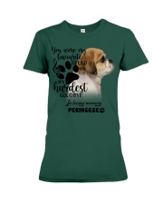 Pekingese-CS1389-My Hardest Premium Fit Ladies Tee tile